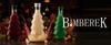 10x CHRISTMAS TREE BOTTLES 250ml FOR LIQUEURS GIFT WINE LIQUEUR SET