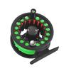 2+1BB Large Arbor Fly Fishing Reel Lightweight Machined Aluminum Alloy Fly Fishing Reel with Line
