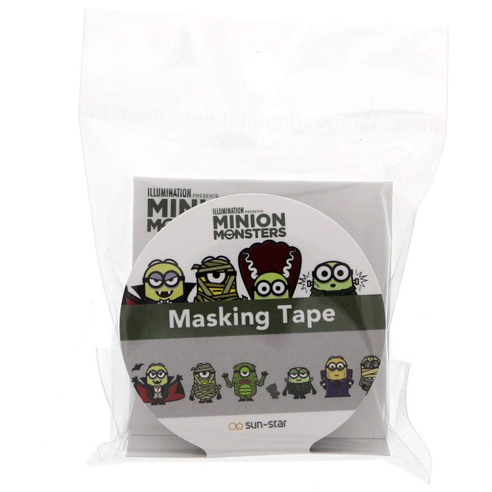 

Канцелярские товары Sunstar Minion Маскировочная лента Монстры A S4834518, Узор,