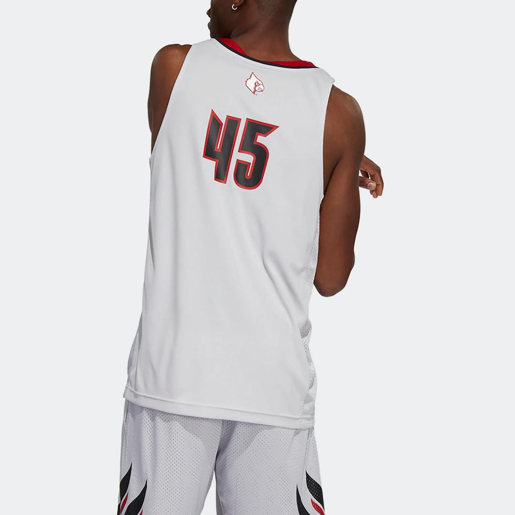 Adidas R Swgm Jersey Solid Color Printed Letter Basketball Vest Men Tops White HG8886