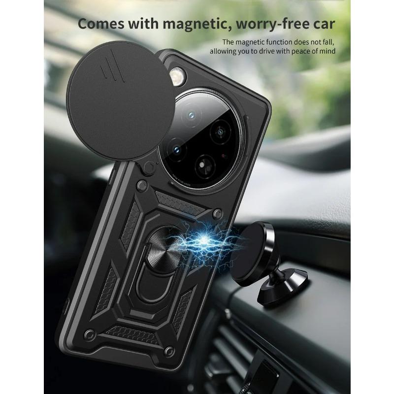 Camera Protect Case for Infinix Zero 40 5G INFINIX ZERO 40 5G Armor Hybrid Ring Back Cover