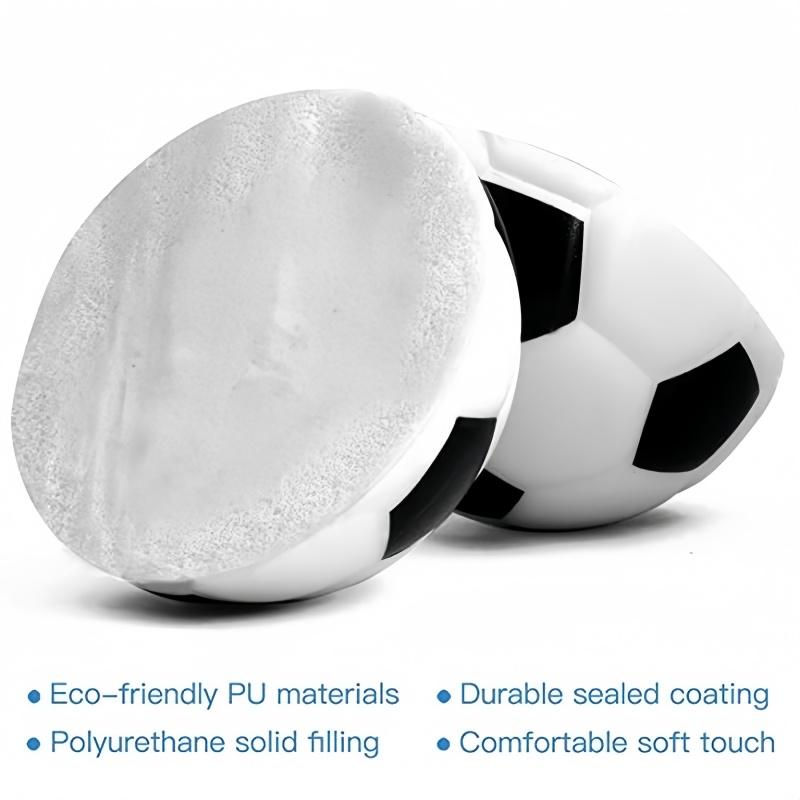 12Pcs Soft Football Basketball Baseball Tennis Toys Foam Sponge Decompression Vent Stress Balls Soccer Anti Stress Sports Toy