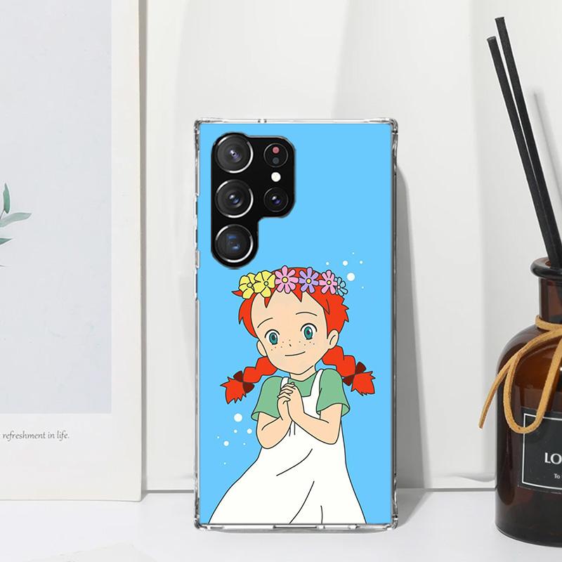 A-Anne Of Green Gables Shirley Phone Case For Samsung Galaxy S26 S25 Edge S24 FE S23 S22 Ultra S21 Plus S20 + Art Fundas Back Co
