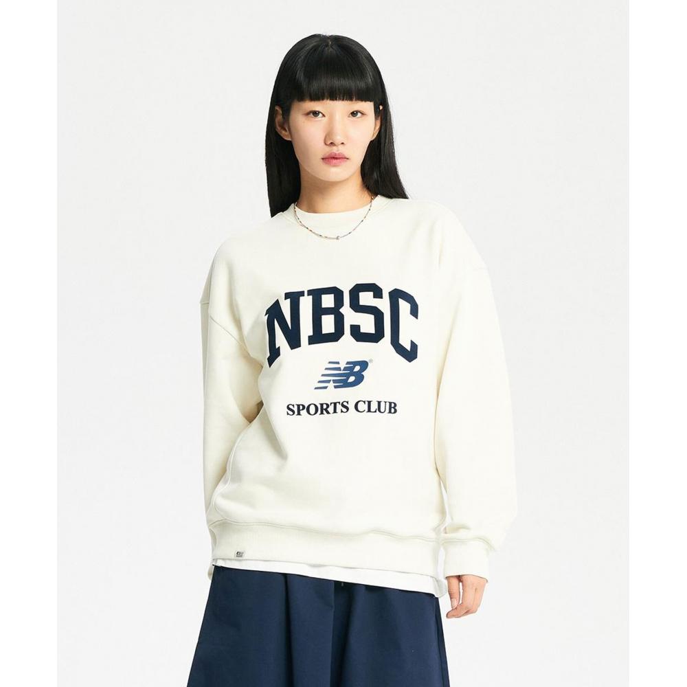 

Толстовка NEW BALANCE NBNCD4A063 UNI NB SPORTS CLUB OVER FIT (КРЕМОВЫЙ ЦВЕТ)