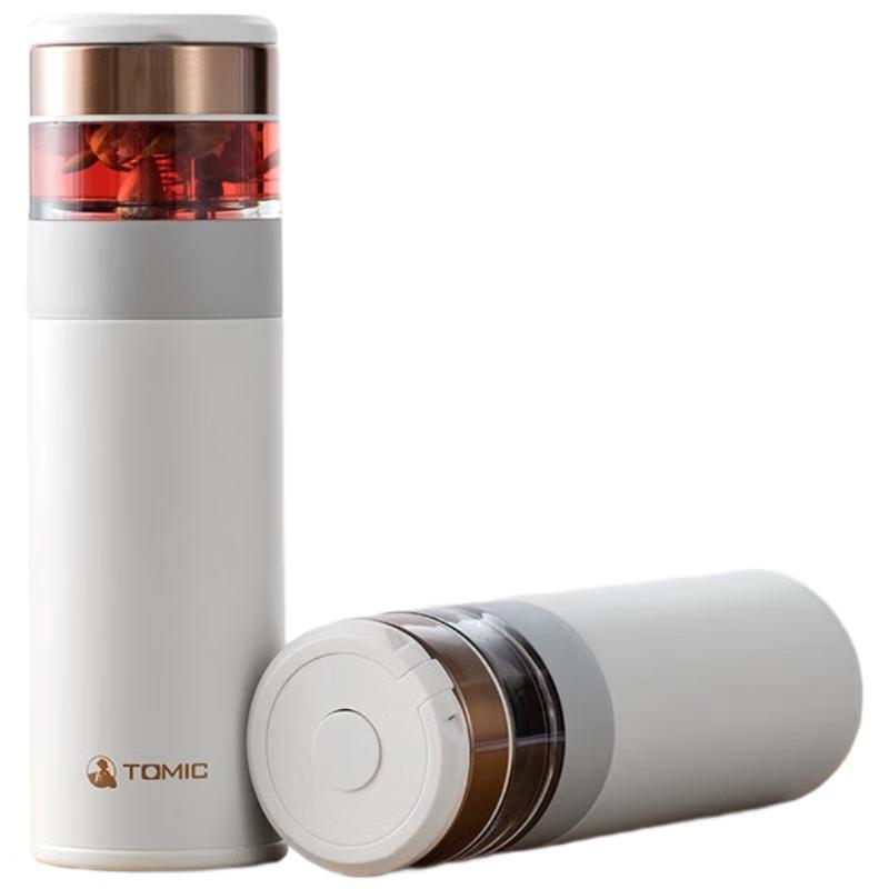 TOMIC Tea Infuser Insulated Travel Mug