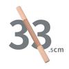 ZISIZ Wooden Spiral Rolling Pin
