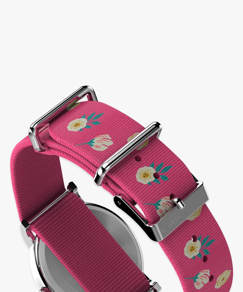 Taimaegseu X Peanuts Weekender Snoopy Woodstock Floral Watch 38Mm