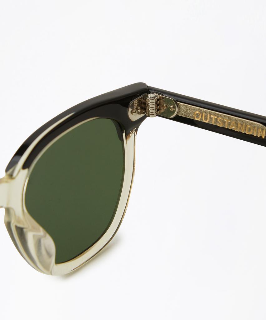 OUTSTANDING Exp-50S Wellington Sunglasses_Yellow Crystal/Black