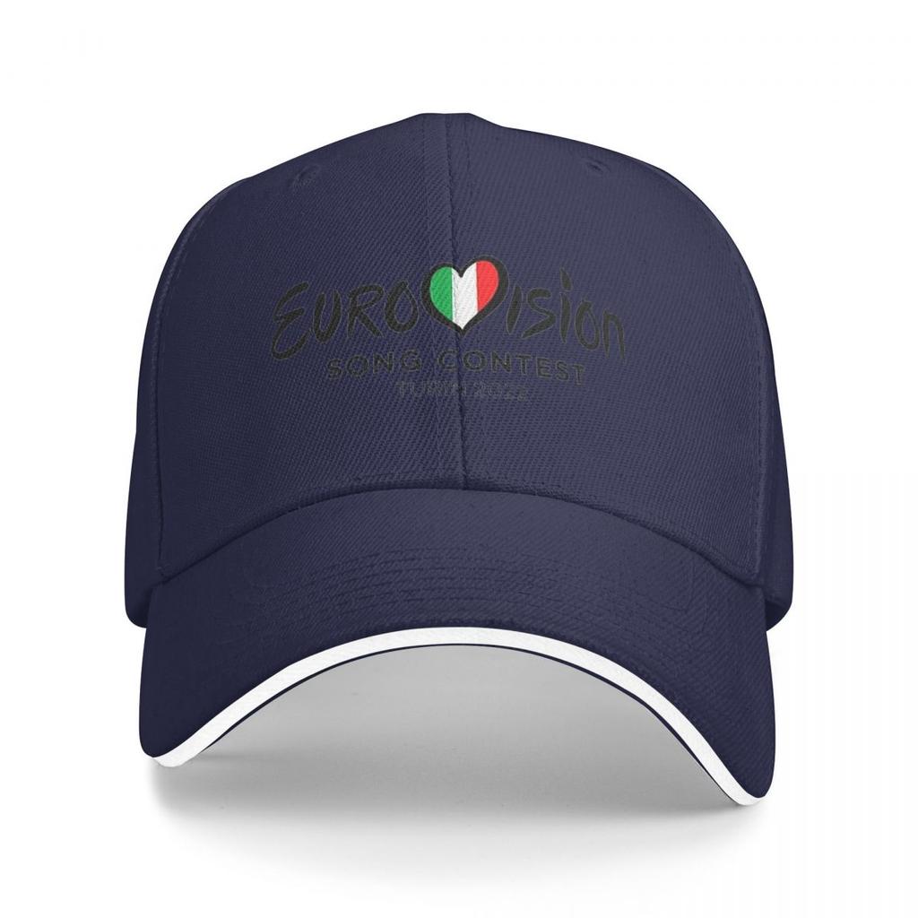 Eurovision Song Contest Logo Basebollkepsar Snapback Basebollkepsar Andningsbar Casual Keps Utomhus Unisex