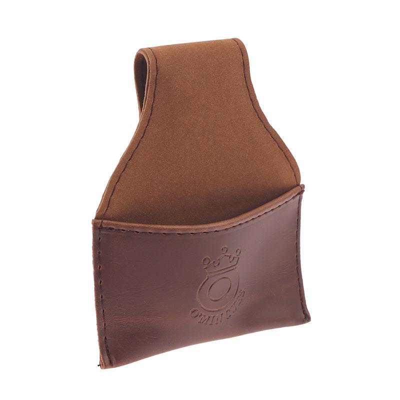 

1 Piece Black Brown Billiards Leather Pouch Chalk Holder Pouch With Clip Pool Snooker Chalk Holder Accessories коричневый