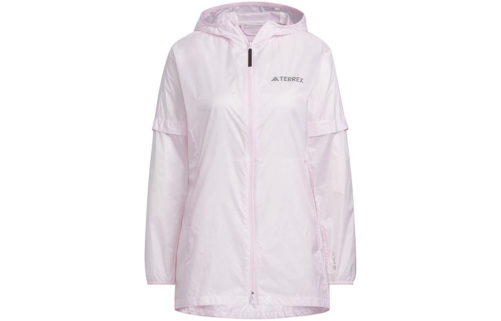 

Adidas Jackets Women s Pink Hooded Moderate Other IL3807 M