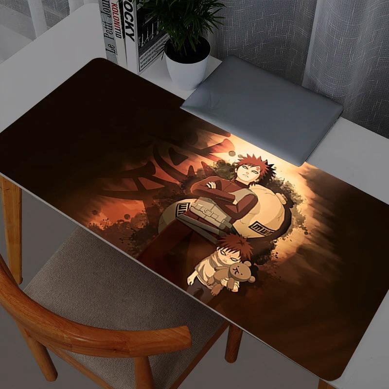 Japan Naruto Anime Large Esports Mouse Pad Smooth Flexible Rubber Gamer PC Mouse Pads Computer Keyboard for Lol Kawaii Mosuepad