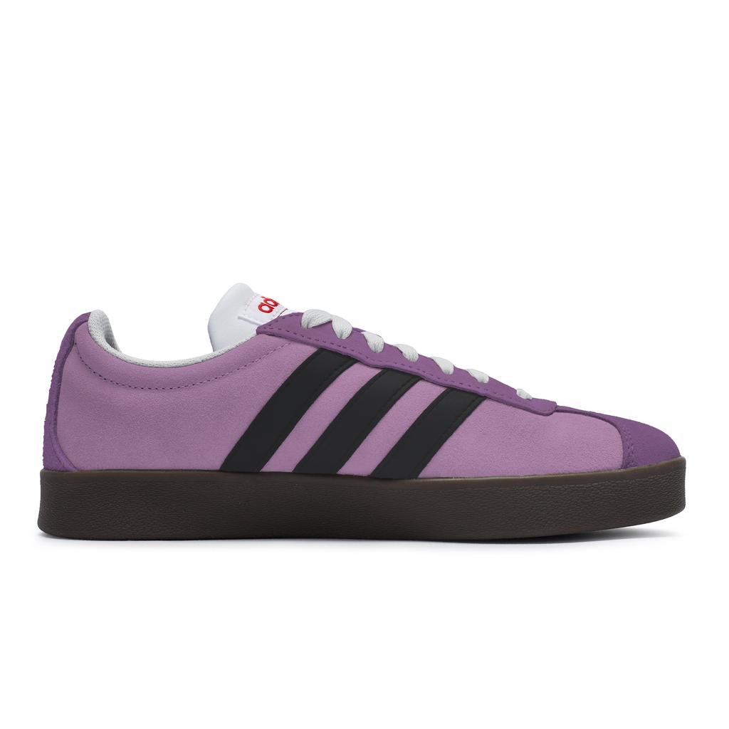 Adidas Neo Vl Court 811 Manufacturing, Grape Oolong Low top Skateboard Shoes Unisex Purple Black HQ1802(Team80-)