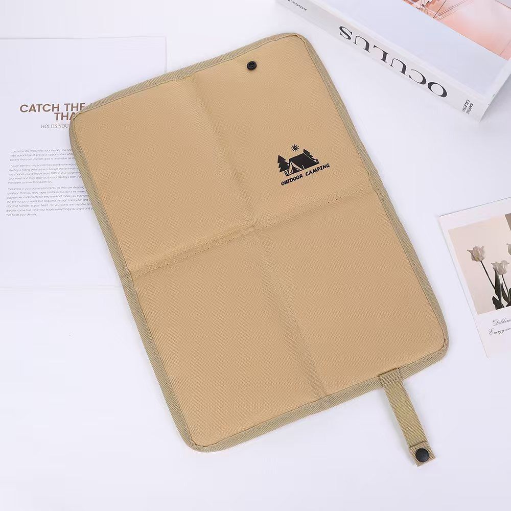 

Oxford Cloth Picnic Mat Foldable Camping Mat Durable Seat Cushion Beach синий