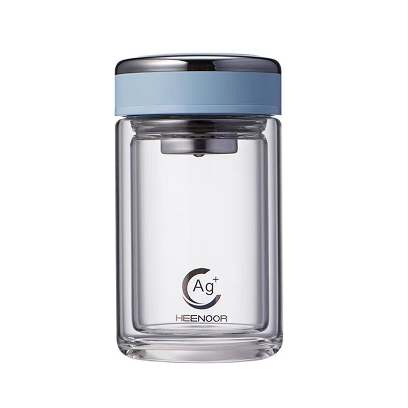 Xinuo Double-Layer Antibacterial Glass Cup