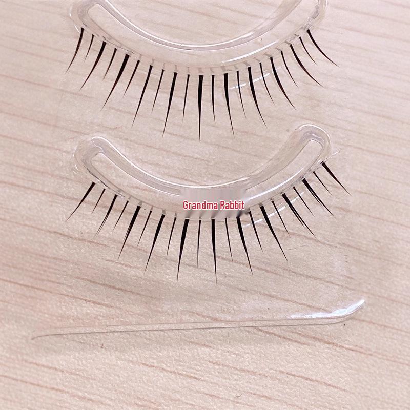 Rabbit Grandma M116 Korean Style Full Strip Lower Eyelashes - Natural, Airy Feel for Beginners