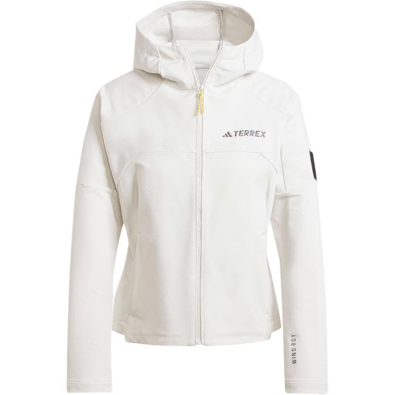 adidas Giacca Softshell con Logo Collaborazione Nazionale Geografica per Esterno Antivento Traspirante Idrorepellente Manica Lunga Giacca da Donna IX5629