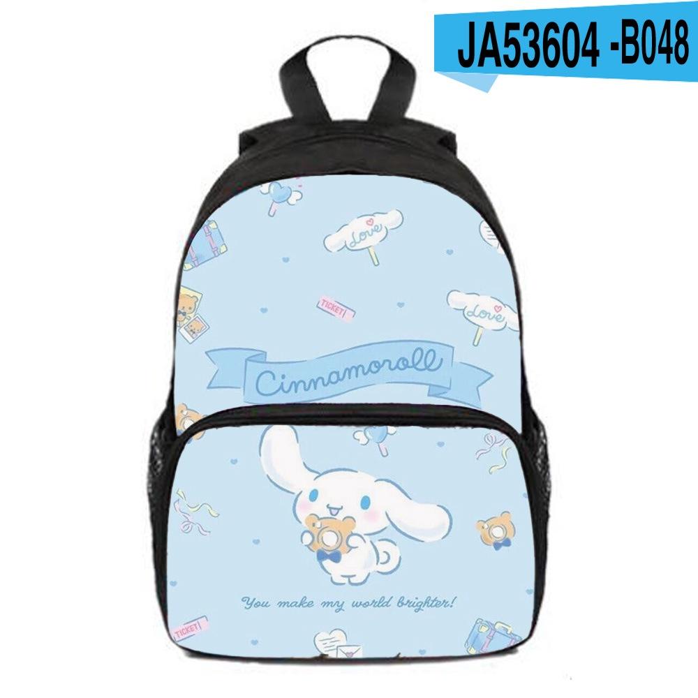 3dcinnamoroll Cute And Durable Cinnamoroll School Backpack For Boys And Girls