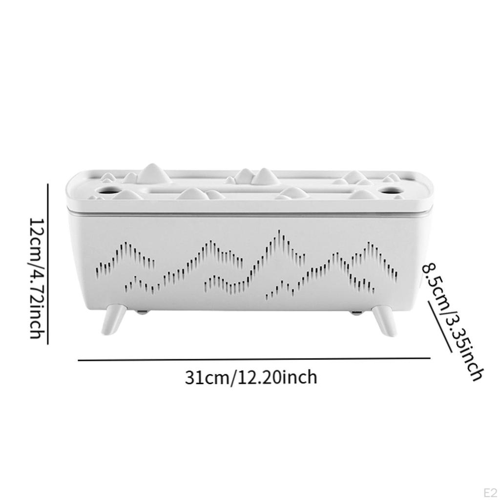 Aroma Diffuser with Flame Effect and Auto Shut-Off for Desktop Use