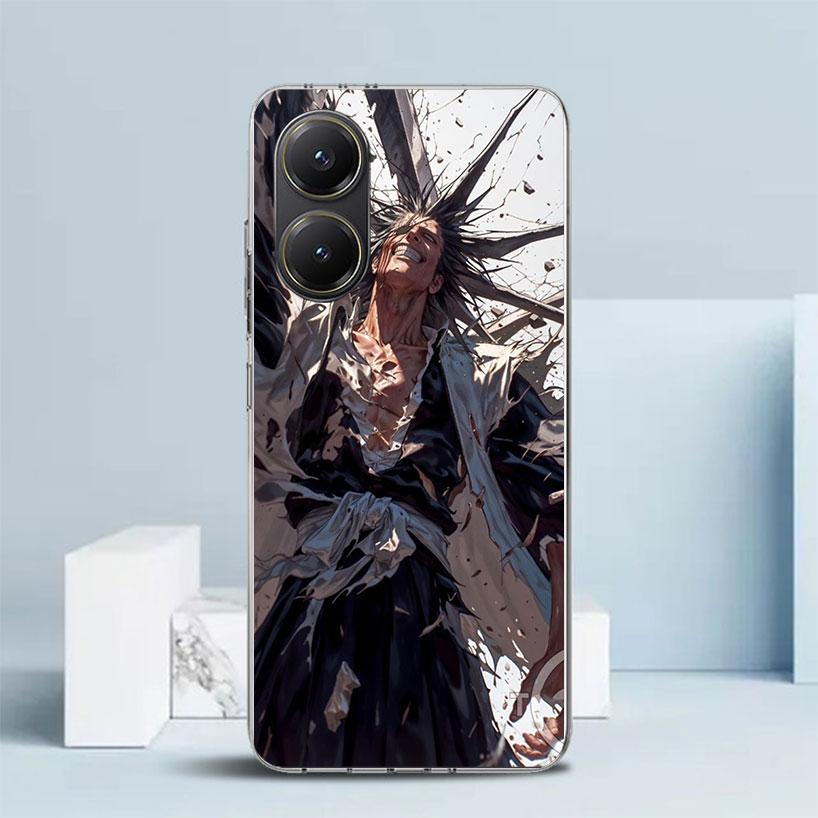 

Zaraki Kenpachi Bleach Phone Case For Xiaomi Poco F7 Ultra X5 X6 X7 Pro M7 Redmi 15C 15 13C 13 12C 12 10C 10 10A 9 9C 9A 9T Cove Redmi 9