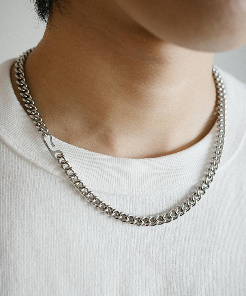 Bicycletrophy S.S Chain Necklace 10 (Hook / All Surgical Steel)