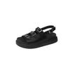 Thick-soled Buckle with Cool Slippers To Wear Outside Summer New Roman Sandals Sports and Leisure Beach Versatile Slippers