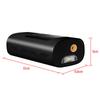 1Pcs Car Tire Inflator Smart Digital Inflatable Pump Emblem Accessories For Skoda SCALA Superb Octavia 2 3 A4 A5 Fabia Kamiq Kapoq Kodiaq Rapid