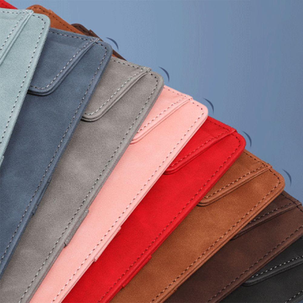PU Leather Document File Waterproof Storage File Bag Briefcase Signature Clamp  Business