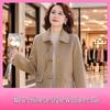 Mom's Double-Faced Wool Coat: New Chinese Style Autumn/Winter Jacket for Stylish Middle-Aged Women