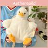 Cute Cartoon Plush Duck Backpack 2024 New Stylish Stuffed Toy Bag For Students