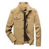Spring and Autumn Men's Thin Jacket Lapel Tooling Men's Jacket
