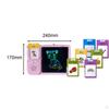 2 in 1 Talking Flash Cards Writing Tablet with Drawing Pad Early Educational Device Learning Toys