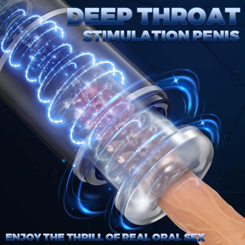 Male Automatic Masturbator Thrusting Sucking Masturbation Sex Machine Real Pussy Vaginas Sexy Voice Adult 18 Sex Toys For Men