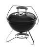 Smokey Joe BBQ 37см Кемпінгове вогнище Людина 1501695 [Ексклюзив Amazon] Гриль, Діаметр, Чорний, Яма, Місткість 4-6 осіб, [10-річна гарантія]