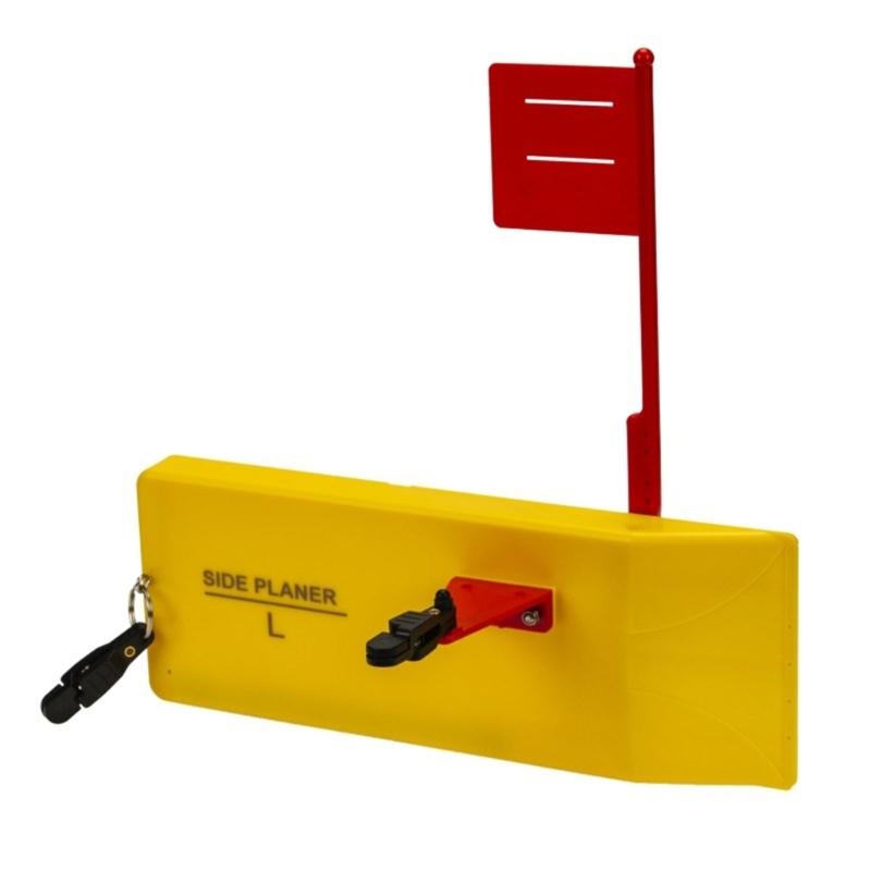 Left/Right Inset Planer Board Trolling Diving Board for Fishing Fishing Side Planer Board Planer Board with Flags