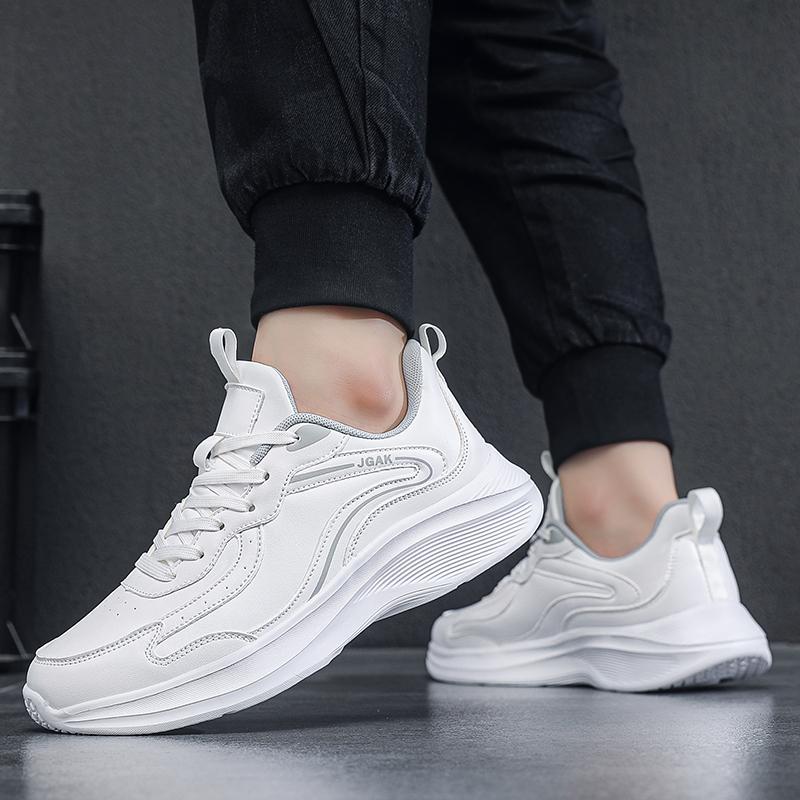 Men's shoes breathable odor resistant four season new casual sports shoes soft soles wear-resistant running leisure sports shoes