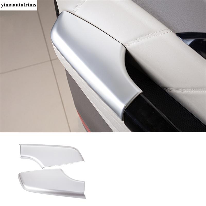 For Kia Carnival KA4  - 2024 Accessories ABS Car Inner Armrest Door Window Lift Switch Panel Decoration Cover Trim Interior