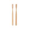 Low MOQ 100% Natural Biodegradable Eco Friendly Customized logo Travel Airplane Aviation Soft Bamboo Toothbrush