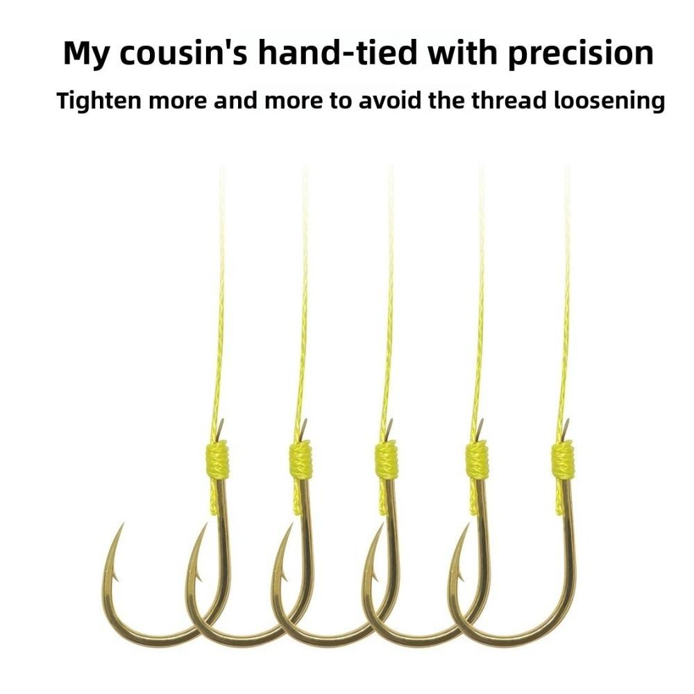 7pcs Set Anti Winding Springs Fishing Tackle Explosion Design Lure Trap Hooks  Fishing Bait