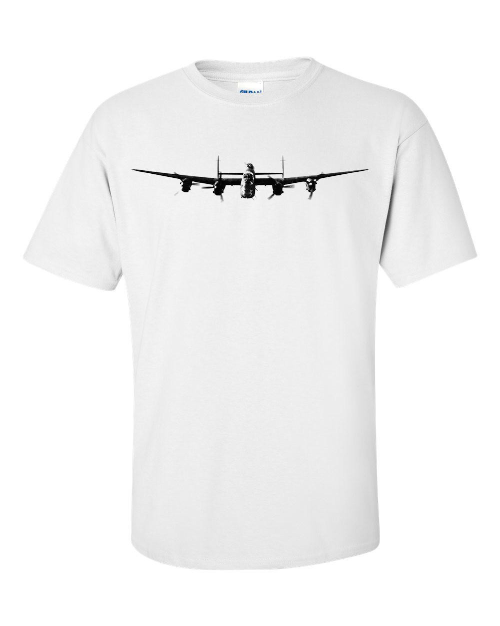 Lancaster Heavy Bomber Aircraft RAF WW2 T-shirt XXL