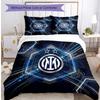 Set Biancheria da Letto 3 Pezzi con Stampa Pattern Borussia Dortmund Morbido Delicato sulla Pelle Lavabile Copripiumino e Federe Set Stagione Unica Camera da Letto