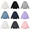 Unisex Pullover Women Men Couple Hoodie Autumn Winter Cotton Sweatshirt Solid Color Drawstring Pocket Loose Streetwear Casual Warm Pullover Top