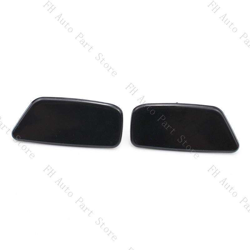 1Pair Front Bumper Head Light Lamp Washer Nozzle Cover Lid Water Spray Cap For Subaru Forester 2009 2010 2011 2012