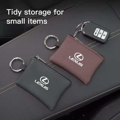 Car Key Case PU Leather Waterproof Dust Key Bag For F SPORT GX460 Ct200h IS250 ES 220D IS200 Fsport GS GX IS LS LX NX RX