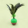 Natural feather plush mouse tumbler resistant to scratching and biting cats to relieve boredom toys and pet supplies