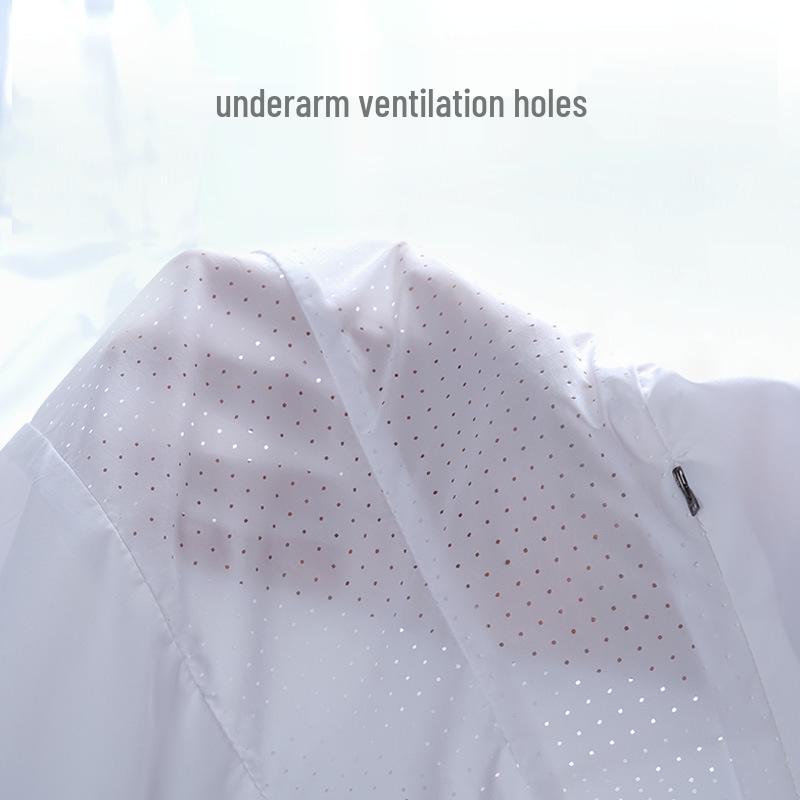 Lightweight Breathable Sun Protection Jacket for Men & Women: Comfortable & Trendy Outdoor Skin Wear
