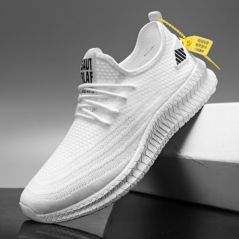 Summer fly-woven sports shoes men's shoes breathable casual shoes 2020 new trend mesh light shoes men's running shoes