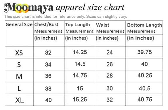 Moomaya Printed Summer Coord Set, 2 Pcs Set Crop Top with Palazzo Women