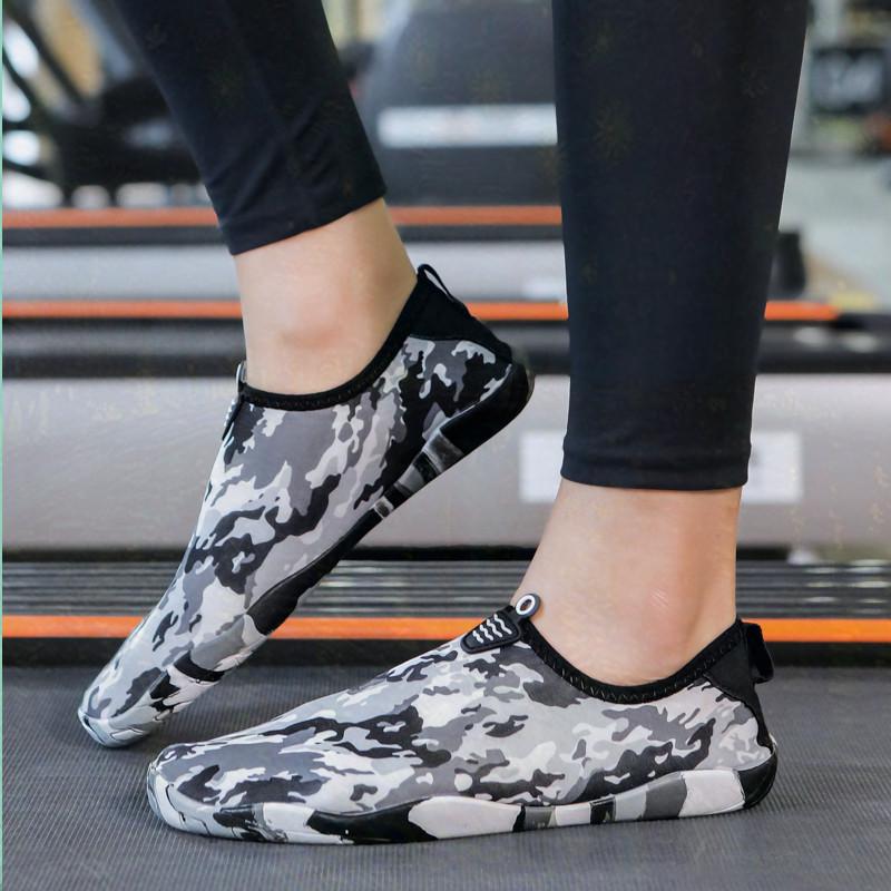 Indoor Fitness Shoes Treadmill Strength Training Shoes Soft Mute Jumping Rope Jumping Yoga Shoes