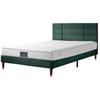 Foam Mattress Spring High Stability Friendly to Skin Better Support Sweat-wicking Bed Comfortable Relax Polyester Bedroom Queen Size Supplies